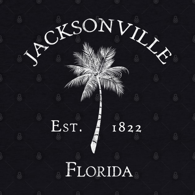 Jacksonville Florida Vintage Palm by TGKelly